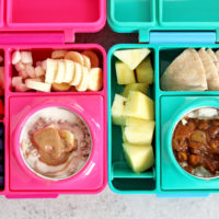 Healthy Lunchbox Ideas With Omiebox - Hot and cold bento box to make kids lunch irresistible! There's nothing better than sending your kid off to school with a healthy and nutritious meal that will stay fresh. NeuroticMommy.com #health #lunchbox #recipes #plantbased