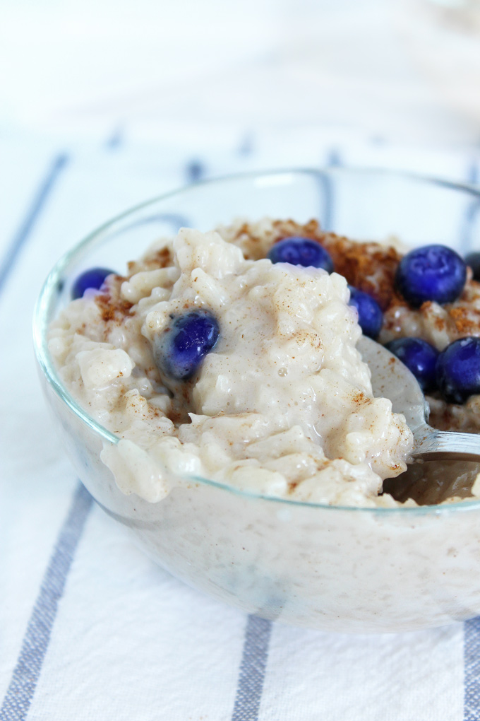 Vegan Rice Pudding -