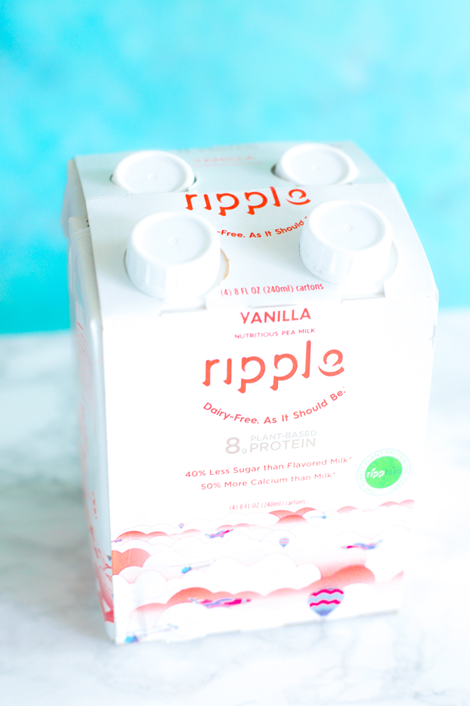 Ripple Milk Review Made From Peas - A delicious dairy-free milk, perfect for lunch boxes, snacks and drinking on the go. And it doesn't require refrigeration which is even better for active lifestyles. NeuroticMommy.com #vegan #dairyfree