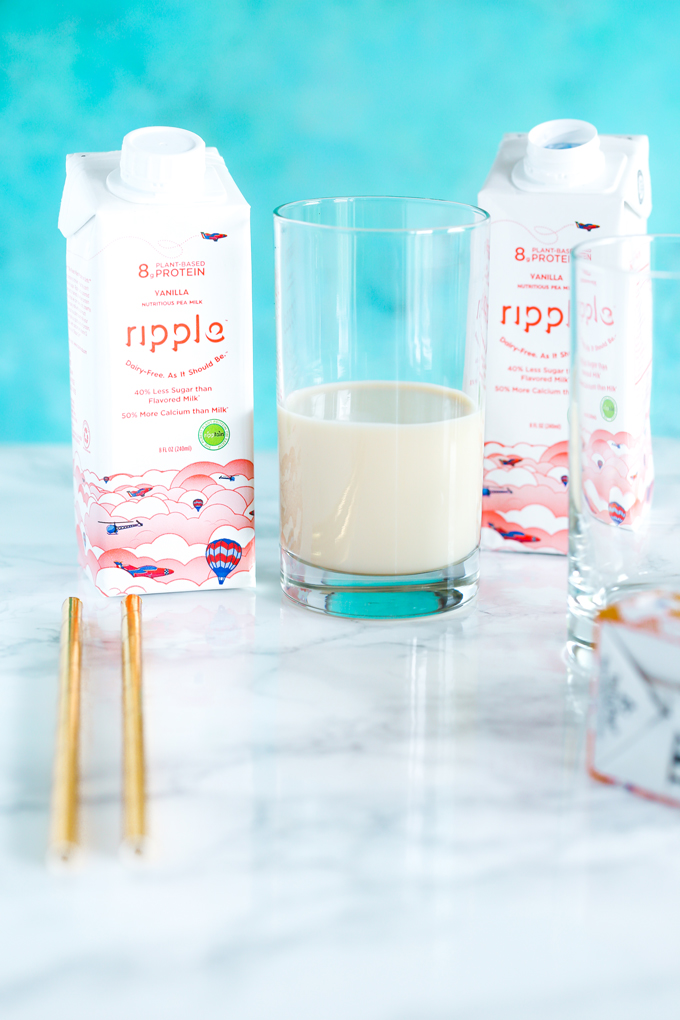Ripple Milk Review Made From Peas - A delicious dairy-free milk, perfect for lunch boxes, snacks and drinking on the go. And it doesn't require refrigeration which is even better for active lifestyles. NeuroticMommy.com #vegan #dairyfree