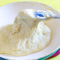 How to make easy vegan mozzarella cheese - a super melty and stretchy cheese that will go with anything from dips to sandwiches to vegan parmesans - NeuroticMommy.com #vegancheese #dairyfree #mozzarella