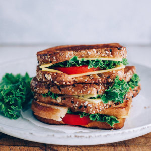 Super Cheesy Vegan Grilled Cheese