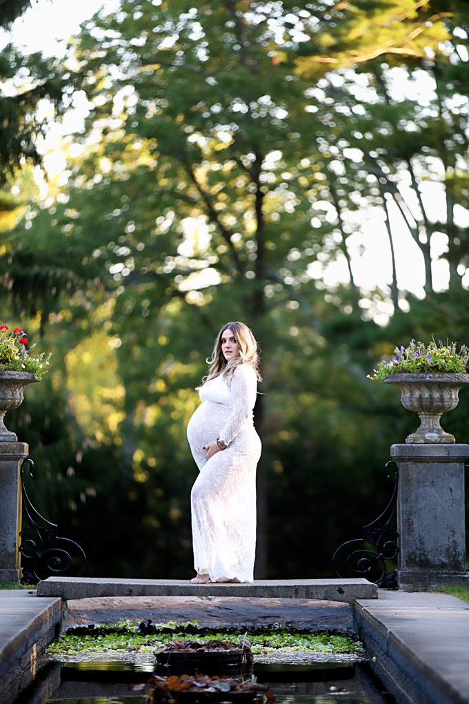 My Maternity Shoot and Body Image While Pregnant - Jennifer speaks up about weight gain, stress, and the worry that goes into pregnancy and how she finds that mind, body, and spirit balance. NeuroticMommy.com #maternityshoot #maternity #motherhood #pregnancy