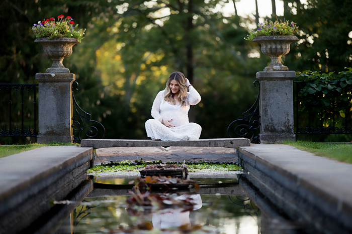 My Maternity Shoot and Body Image While Pregnant - Jennifer speaks up about weight gain, stress, and the worry that goes into pregnancy and how she finds that mind, body, and spirit balance. NeuroticMommy.com #maternityshoot #maternity #motherhood #pregnancy