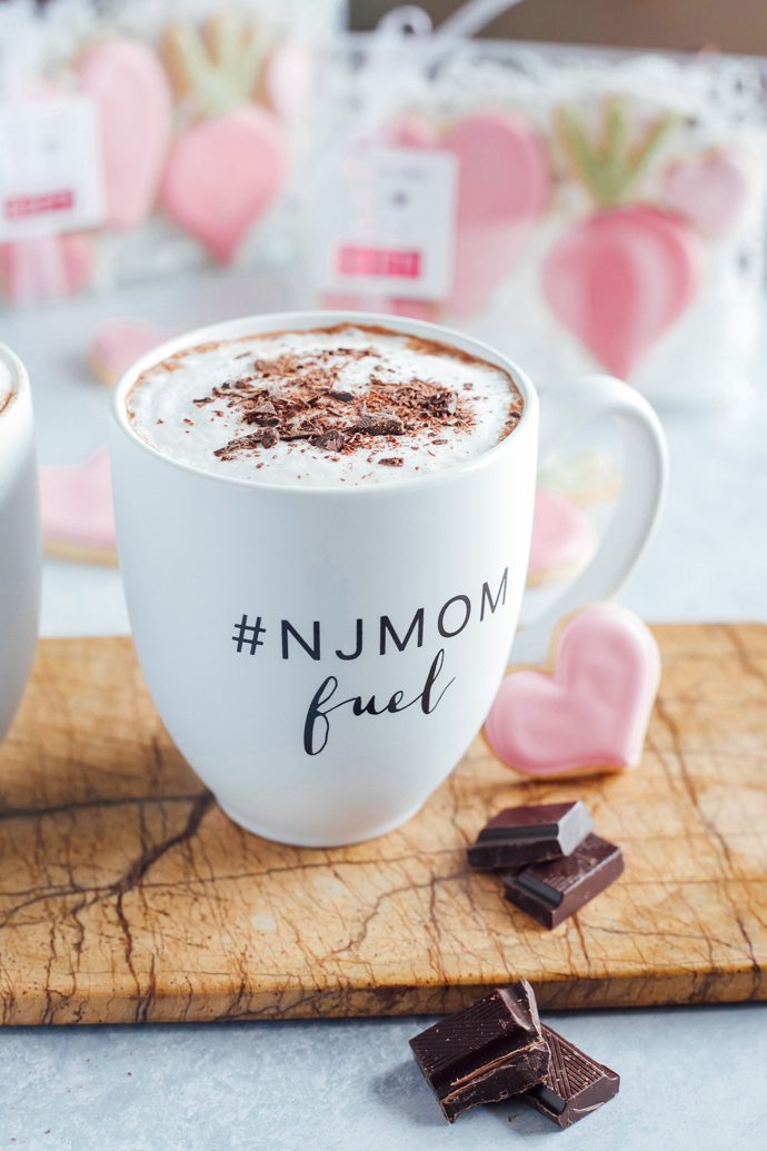 Healthy Hot Cocoa + GIVEAWAY - For when you're feeling decedent and super fancy enjoy your self a hot cocoa to match! Easy to make and good for you. NeuroticMommy.com #veganhotcocoa #vegan