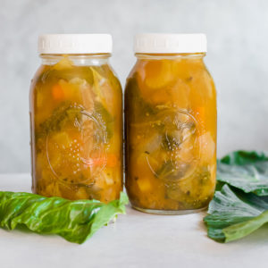 Immune Boosting Vegetable Broth - Fight against colds and flus by building up your immune system with this anti-inflammatory broth. Keeping healthy no matter what the season is optimal. NeuroticMommy.com