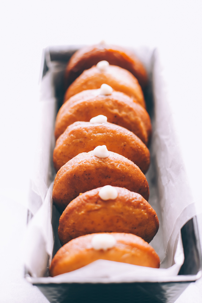 Vegan Boston Cream Doughnuts - These are generously filled with creamy vanilla custard and coated in a thick layer of dairy free chocolate making them a snack must have! NeuroticMommy.com #vegan #bostoncream