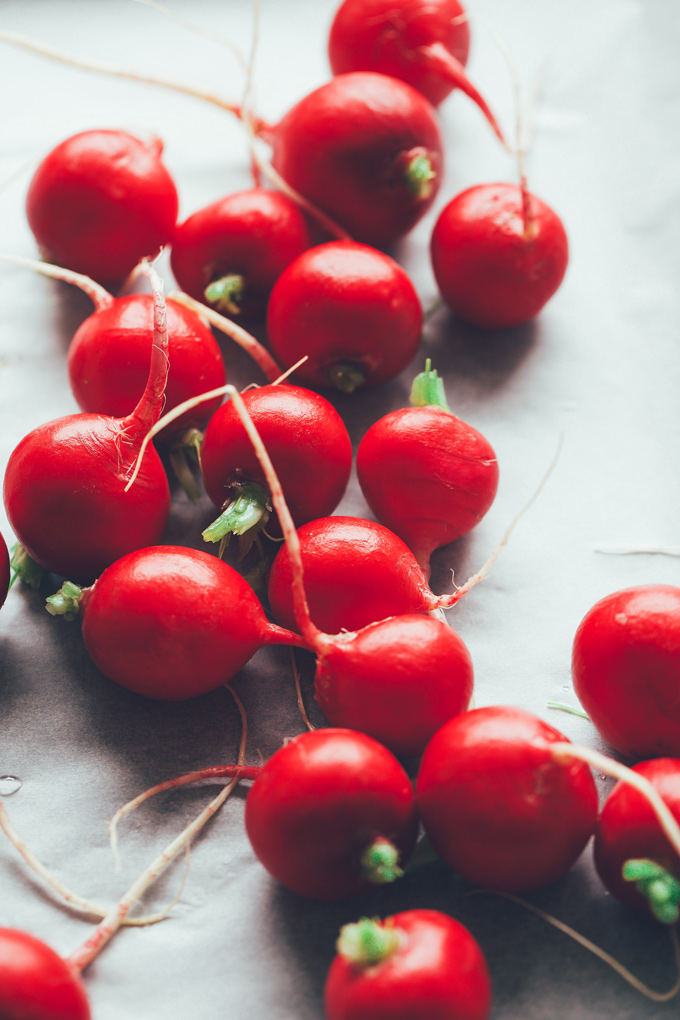 Roasted Radishes - The Potato Sub You've Been Looking For. If you're looking for a root vegetable to munch on, minus the carbs, radishes are your new best friend. NeuroticMommy.com