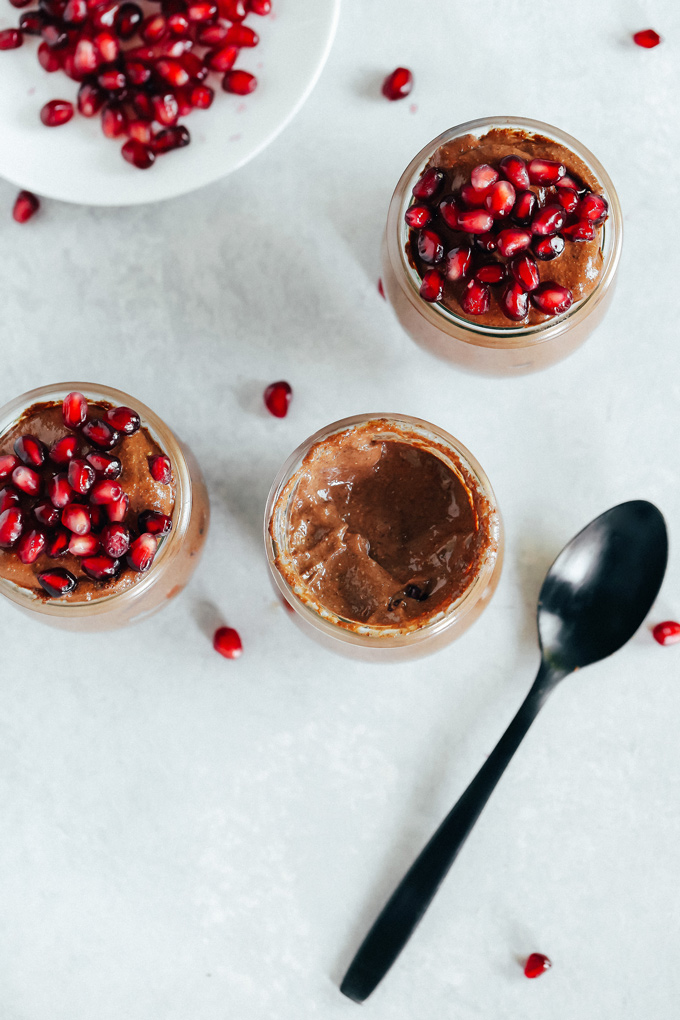 Instant Chocolate Banana Chia Seed Pudding - Now you don't have to wait overnight to enjoy one of the best, healthiest, tastiest snacks out there...Chia Seed Pudding! Enjoy this chocolate banana deliciousness instantly!! NeuroticMommy.com #vegan #chiaseedpudding