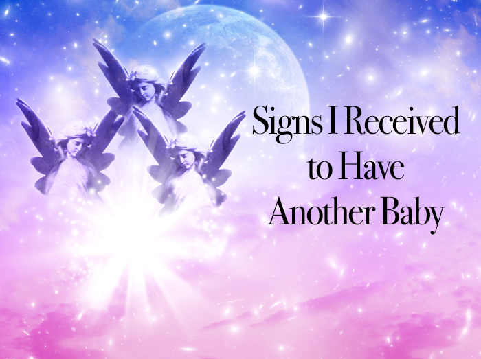 Signs I Received To Have Another Baby - with intuition and assistance from her guides read how Jennifer had Oliver her second son after 6 years. NeuroticMommy.com #pregnancy #signs #angels