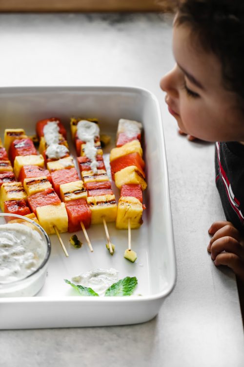 Grilled Watermelon And Pineapple Skewers Neuroticmommy